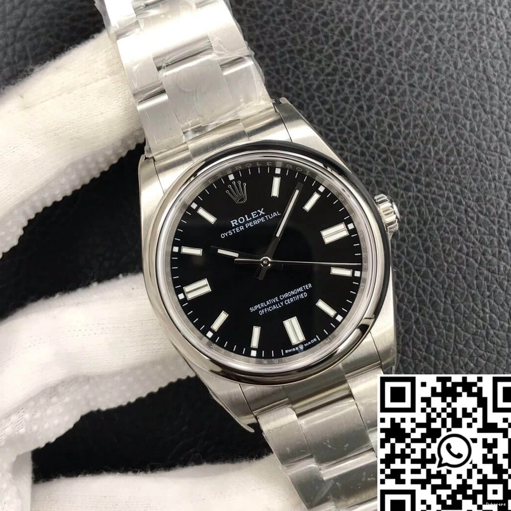 Oyster 36MM EW Factory Dial Perpetual M126000-0002 Rolex Black 0523